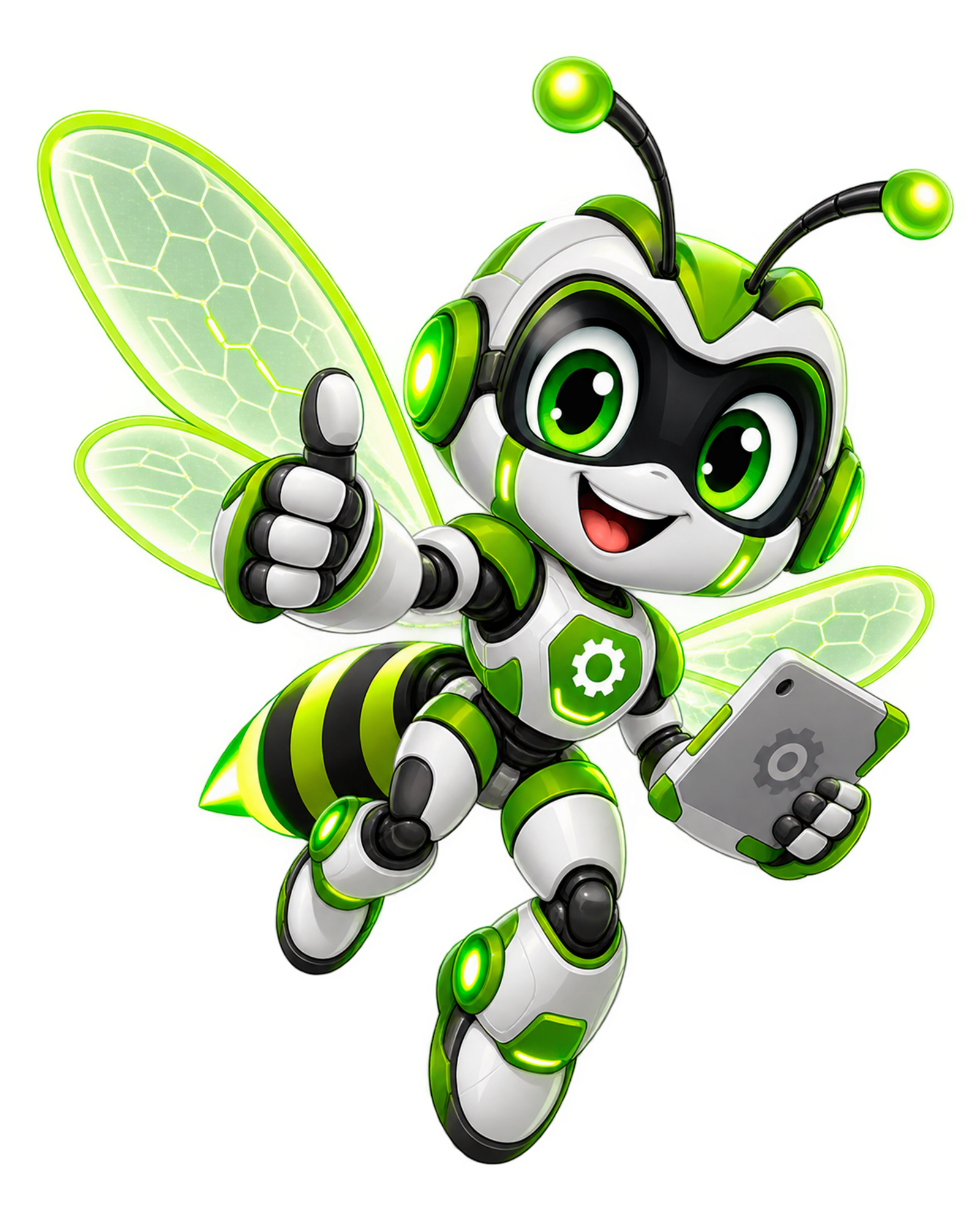 Mascota oficial del Campeonato de Robótica Ubaté 2026